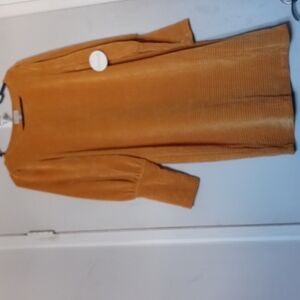 New mustard dress size L